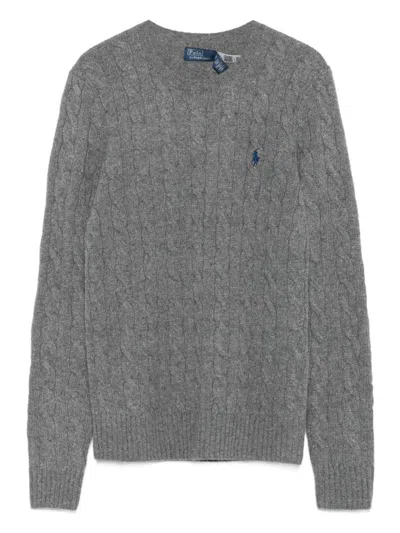 Polo Ralph Lauren Wool Sweaters In Gray