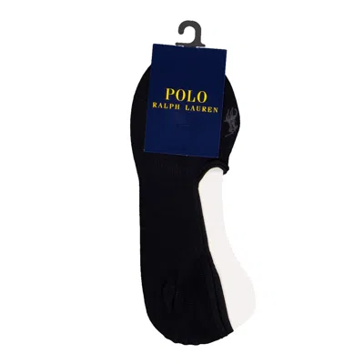 Polo Ralph Lauren Polo Ralph No-show Liner Socks In Black