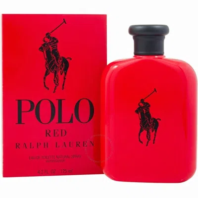 Polo Ralph Lauren Polo Red / Ralph Lauren Edt Spray 4.2 oz (m) In Brown/orange/red