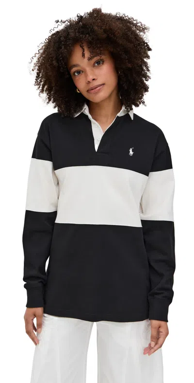 POLO RALPH LAUREN POLO RUGBY DECKWASH WHITE/POLO BLACK