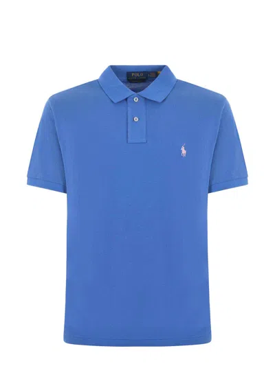 Polo Ralph Lauren Polo Shirt In Azzurro