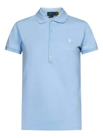 Polo Ralph Lauren Polo Shirt In Azzurro