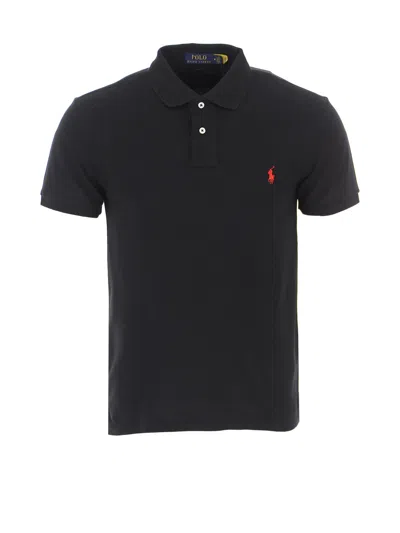 Polo Ralph Lauren Polo Shirt In Black