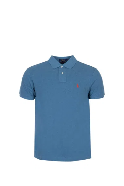 Polo Ralph Lauren Ralph Lauren T Shirts And Polos In Clear Blue