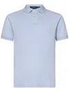 Polo Ralph Lauren Cotton Polo Shirt In Clear Blue