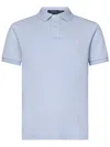Polo Ralph Lauren Cotton Polo Shirt In Clear Blue