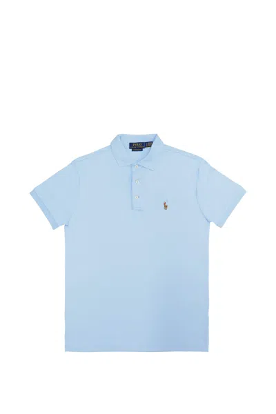 Polo Ralph Lauren Polo Shirt In Clear Blue