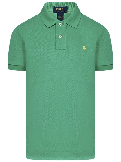 Polo Ralph Lauren Kids' Polo Shirt In Green