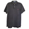Polo Ralph Lauren Polo Shirt In Black Cotton In Black