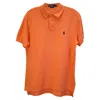 Polo Ralph Lauren Polo Shirt In Orange Cotton In Orange