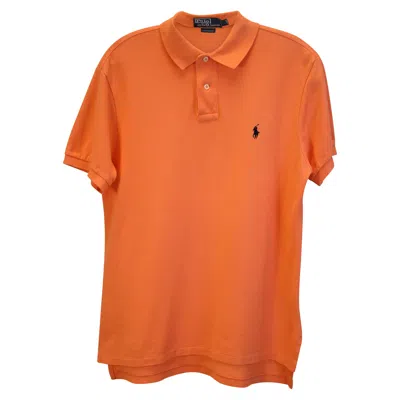 Polo Ralph Lauren Polo Shirt In Orange Cotton