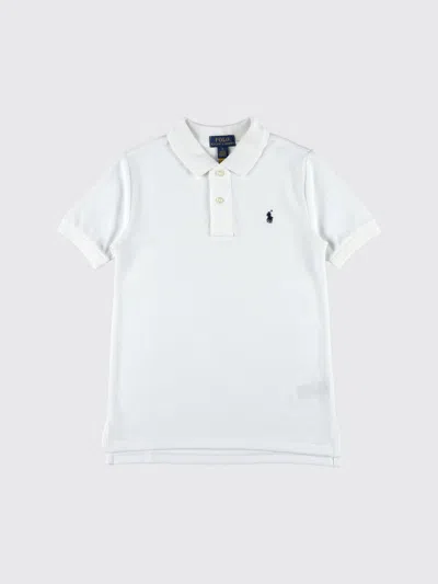 Polo Ralph Lauren Polo Shirt Kids Color White