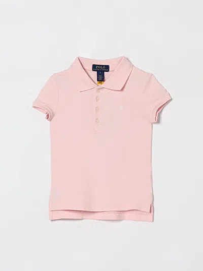 Polo Ralph Lauren Polo Shirt Kids  In Pink