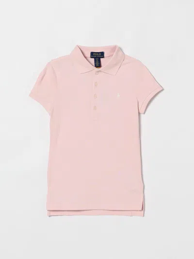 Polo Ralph Lauren Polo Shirt Kids  In Pink