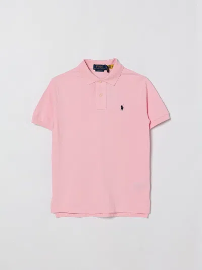 Polo Ralph Lauren Polo Shirt Kids  In Pink