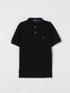 Polo Ralph Lauren Ralph Lauren Kids Polo Con Ricamo In Black