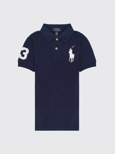 Polo Ralph Lauren Polo Shirt Kids  In Blue