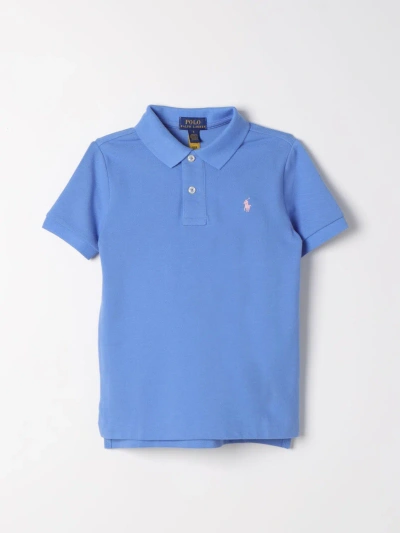 Polo Ralph Lauren Polo Shirt  Kids Color Gnawed Blue