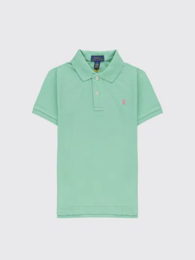 Polo Ralph Lauren Polo Shirt  Kids Color Green