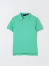 Polo Ralph Lauren Cotton Piqué Polo Shirt In Grün