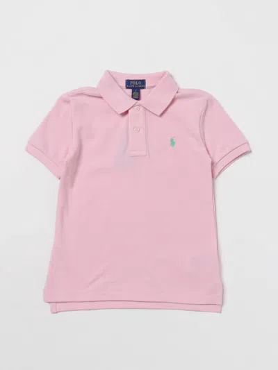 Polo Ralph Lauren Polo Shirt  Kids In 粉色