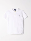 Polo Ralph Lauren Ralph Lauren Kids Logo Embroidered Short In White