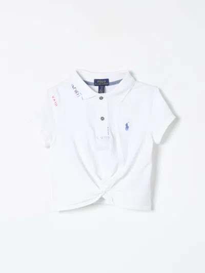Polo Ralph Lauren Polo Shirt  Kids Color White