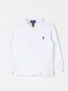 Polo Ralph Lauren Slim Fit Mesh Long-sleeve Polo In Weiss