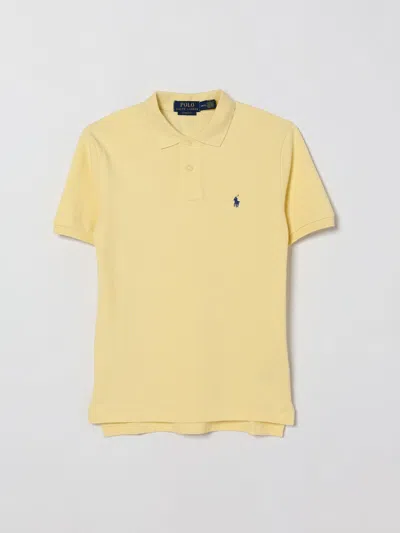 Polo Ralph Lauren Polo Shirt  Kids Color Yellow