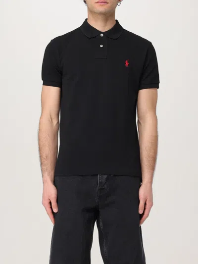 Polo Ralph Lauren Polo Shirt  Men Color Black