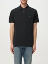 Polo Ralph Lauren Polo Pony-embroidered Polo Shirt In Black