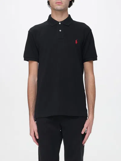 POLO RALPH LAUREN POLO SHIRT POLO RALPH LAUREN MEN COLOR BLACK,H79429002