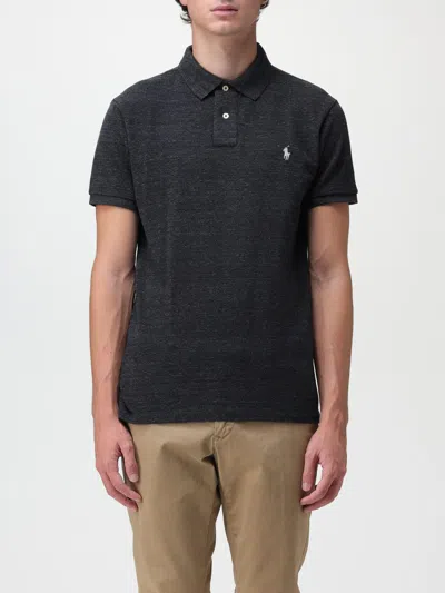 Polo Ralph Lauren Polo Shirt  Men In Black