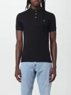 Polo Ralph Lauren Men's Slim Fit Short Sleeve Polo Shirt In Black