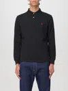 Polo Ralph Lauren Polo Shirt  Men Color Black In Schwarz