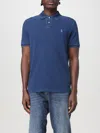Polo Ralph Lauren Polo Shirt  Men Color Blue In Blue