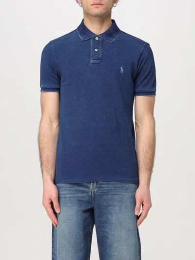 Polo Ralph Lauren Polo Shirt  Men Color Blue