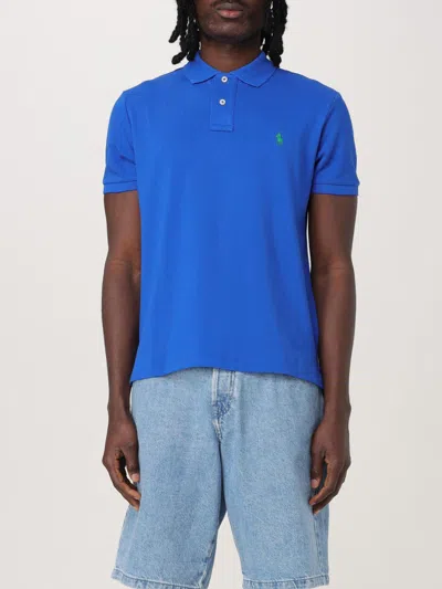Polo Ralph Lauren Polo Shirt  Men Color Blue