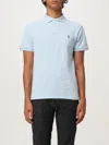 Polo Ralph Lauren New Custom Slim Polo Shirt In Blue