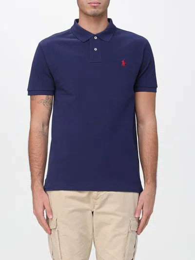 POLO RALPH LAUREN POLO SHIRT POLO RALPH LAUREN MEN COLOR BLUE,H79429009