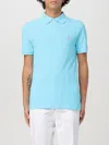 Polo Ralph Lauren Custom Slim Fit Mesh Polo Shirt In Blau 2
