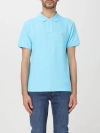 Polo Ralph Lauren Mens French Turquoise Short-sleeved Logo-embroidered Slim-fit Cotton-piqué Polo Shirt In Blue