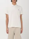 Polo Ralph Lauren Logo Shirt Polo White In Bottle Green
