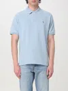 Polo Ralph Lauren The Iconic Mesh Polo Shirt In Gnawed Blue