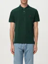 Polo Ralph Lauren Cotton Piquet Polo Shirt In Green