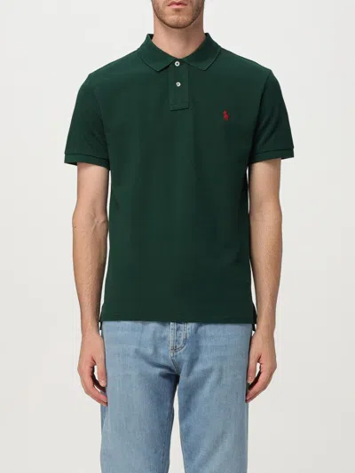 POLO RALPH LAUREN POLO SHIRT POLO RALPH LAUREN MEN COLOR GREEN,H21182012