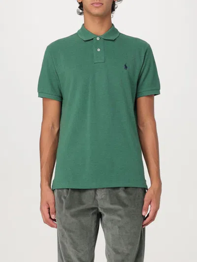 Polo Ralph Lauren Polo Shirt  Men Color Green In Grün