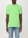 Polo Ralph Lauren Pique Polo Shirt Polo Shirts Green In Grün