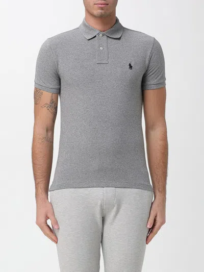 Polo Ralph Lauren Polo Shirt Men Color Grey In Gray | ModeSens