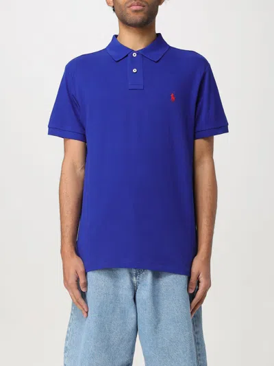 Polo Ralph Lauren Polo Shirt  Men Color Marine
